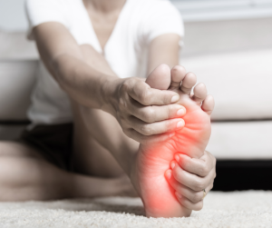 Burning foot pain